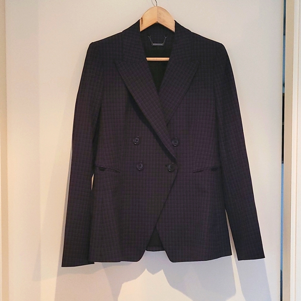 Elie Tahari Checkered Blazer